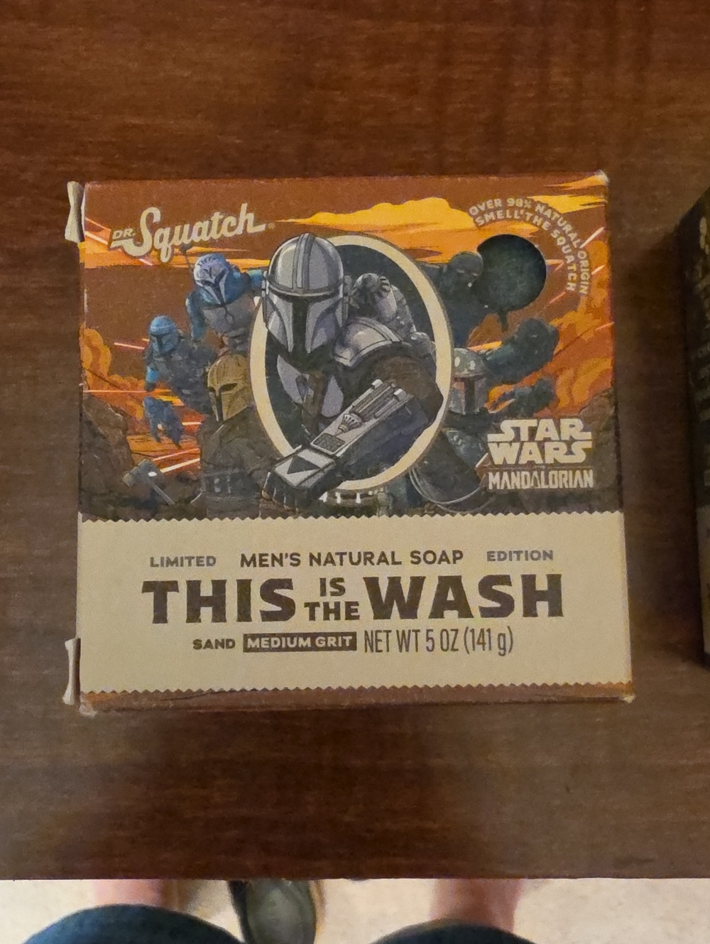 Dr. Squatch This Is The Wash Men's Natural Soap — Sand (Brown)